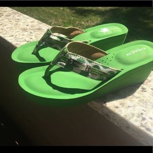 Coach Summer Slide Wedges 8.5M